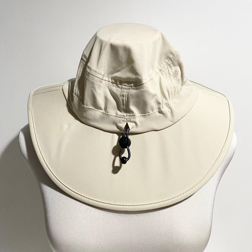 Coolibar Beige Wide-Brim Hat